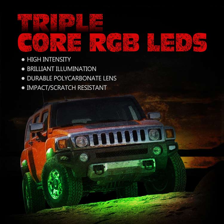 topcity have best jeep led rock lights,rigid industries lights,jeep jk rock lights,motorcycle led lights,rock led，blue rock lights,jeep wrangler rock lights,green rock lights,best led rock lights manufacturer, auto led supplier, auto led factory, auto led exporter